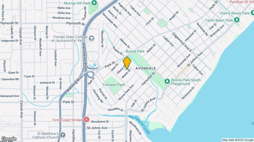 3851 Walsh St Map and Location Details