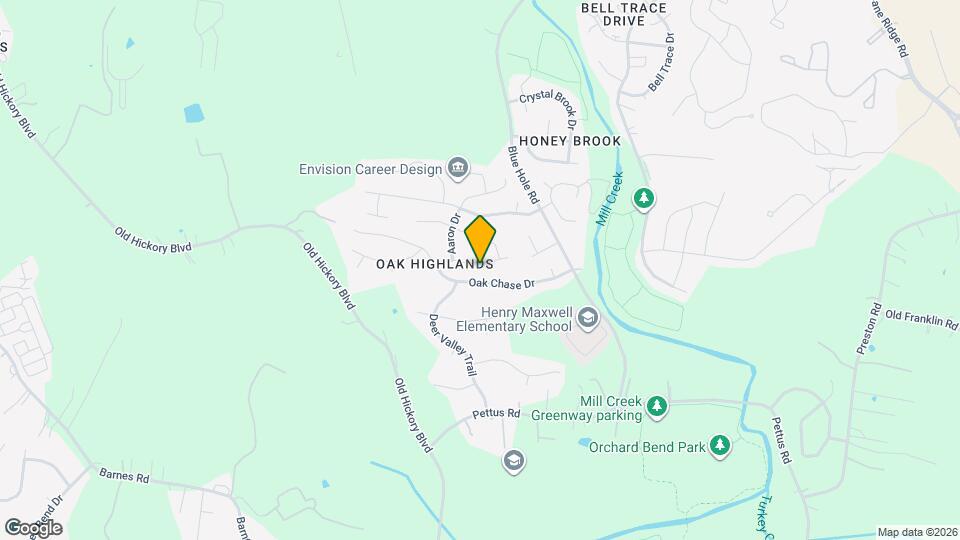 5229 Ridgefalls Way Map and Location Details