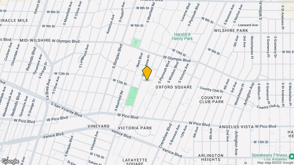 4514 W 11th Pl Map and Location Details