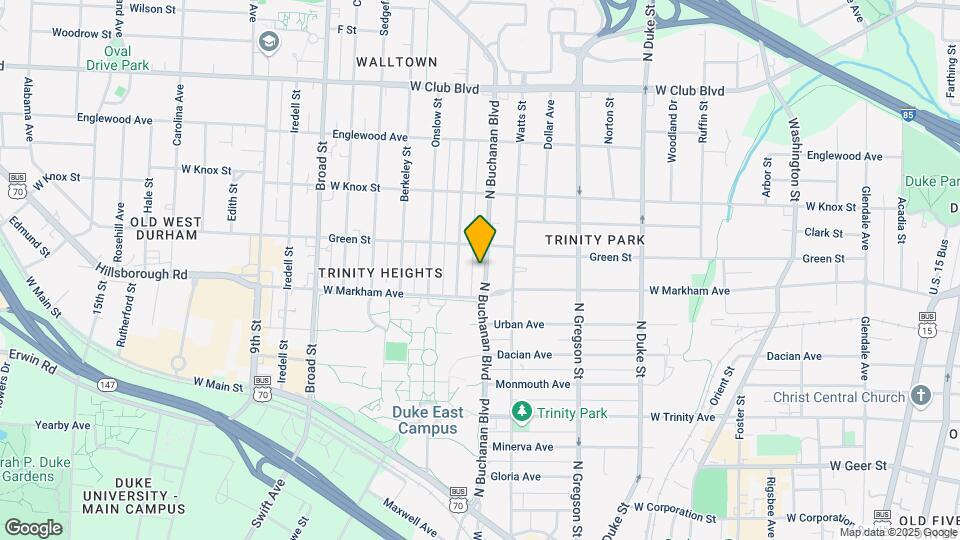 813 N Buchanan Blvd Map and Location Details