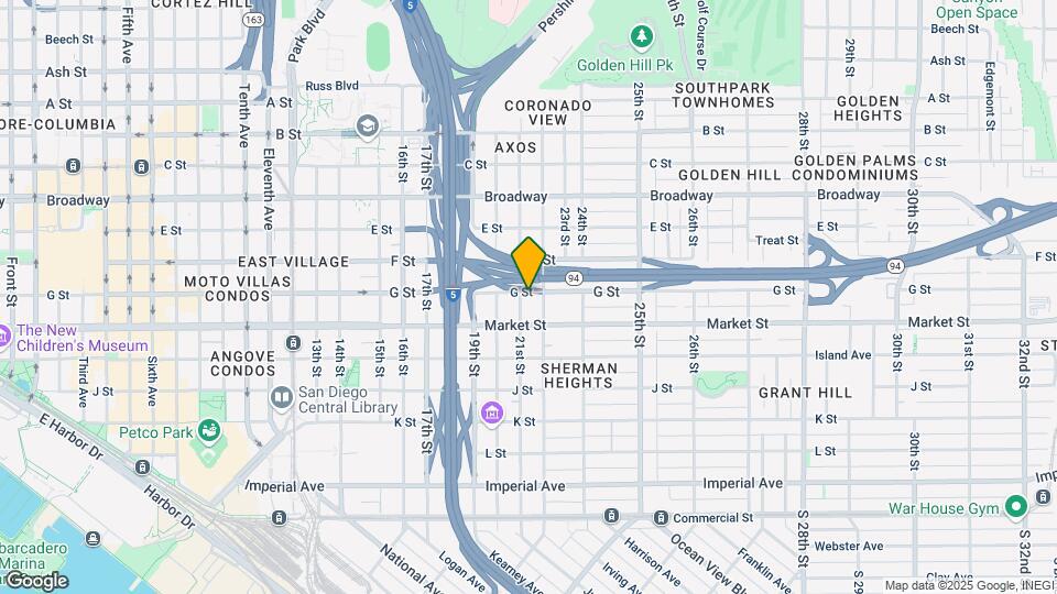 663-669 21st St Map and Location Details