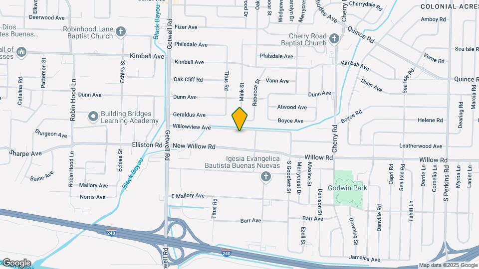 4113 Willowview Ave Map and Location Details