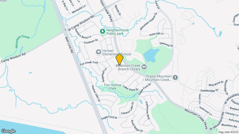 8320 Wine Cup Ridge Dr Map and Location Details