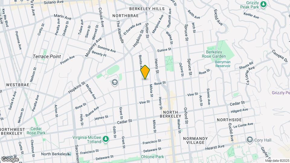 1331 Bonita Ave Map and Location Details