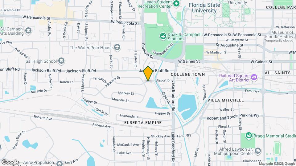 1315 Airport Dr, Unit B2 Mapa y Detalles de la Ubicación