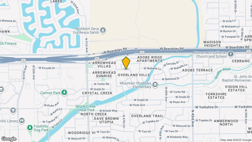 4759 W Wahalla Ln Map and Location Details