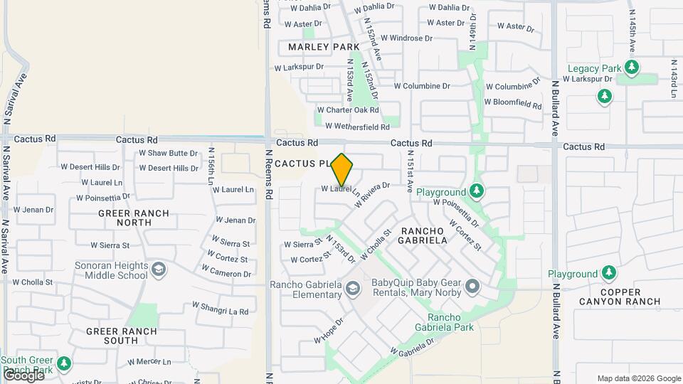 15287 W Laurel Ln Map and Location Details