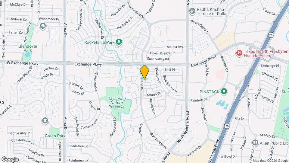 1015 Zachary Way Map and Location Details