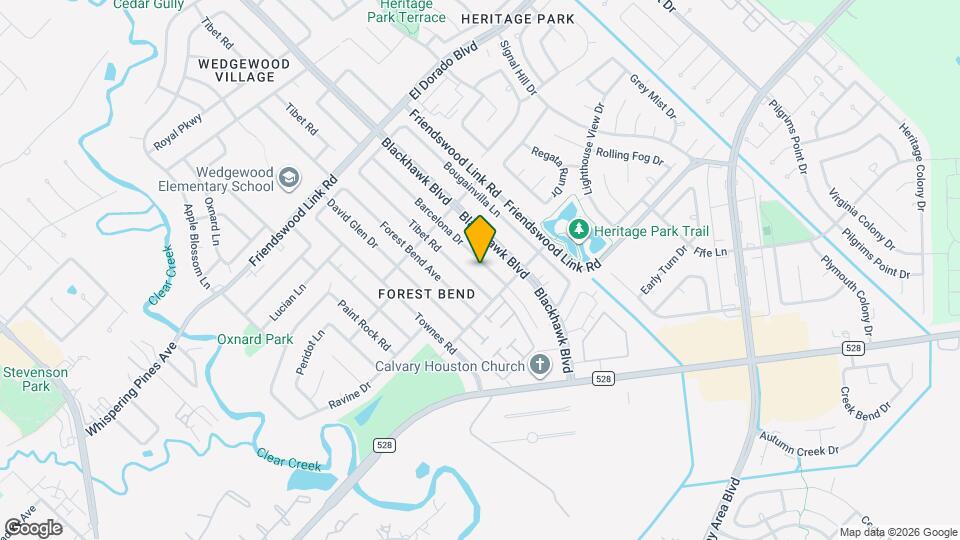 16930 Barcelona Dr Map and Location Details