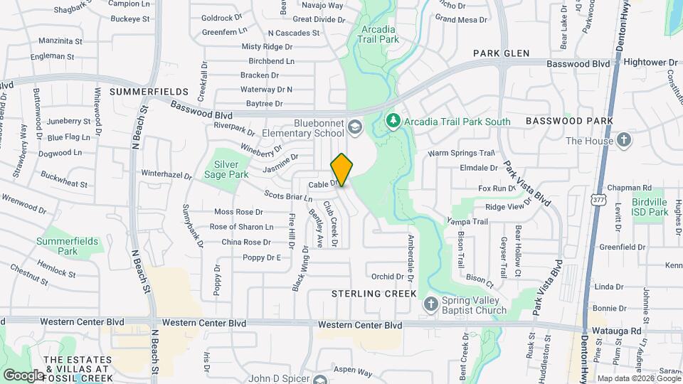 7108 Indiana Ave Map and Location Details