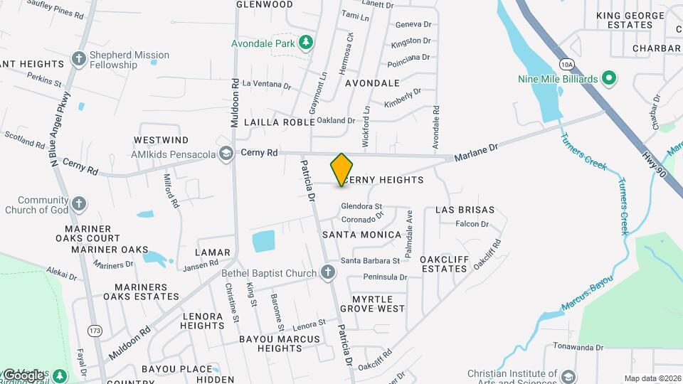 4725 Clara St Map and Location Details