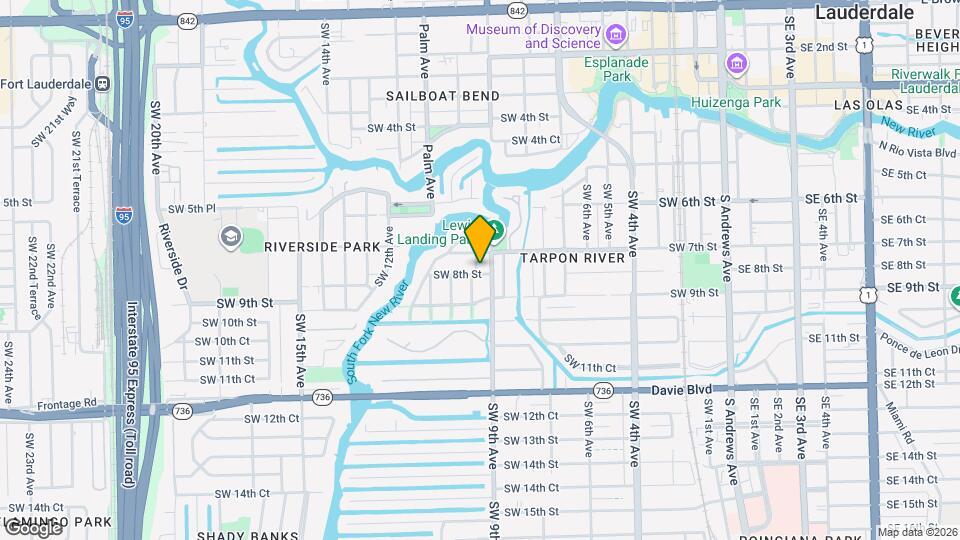 913 SW 8th St Map and Location Details