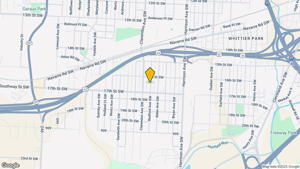 1627 Bedford Ave SW Map and Location Details