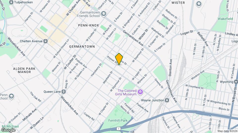 5036 Keyser St Map and Location Details