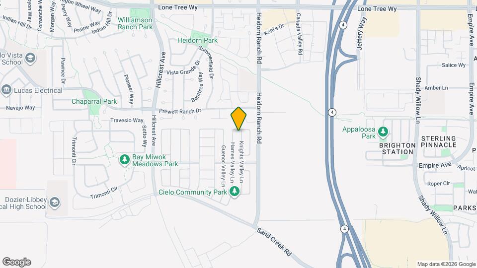 5308 Knights Valley Ln Map and Location Details