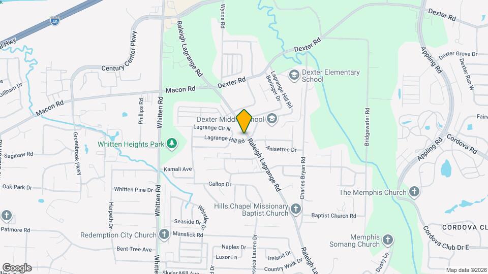 6991 Raleigh Lagrange Rd Mapa y Detalles de la Ubicación