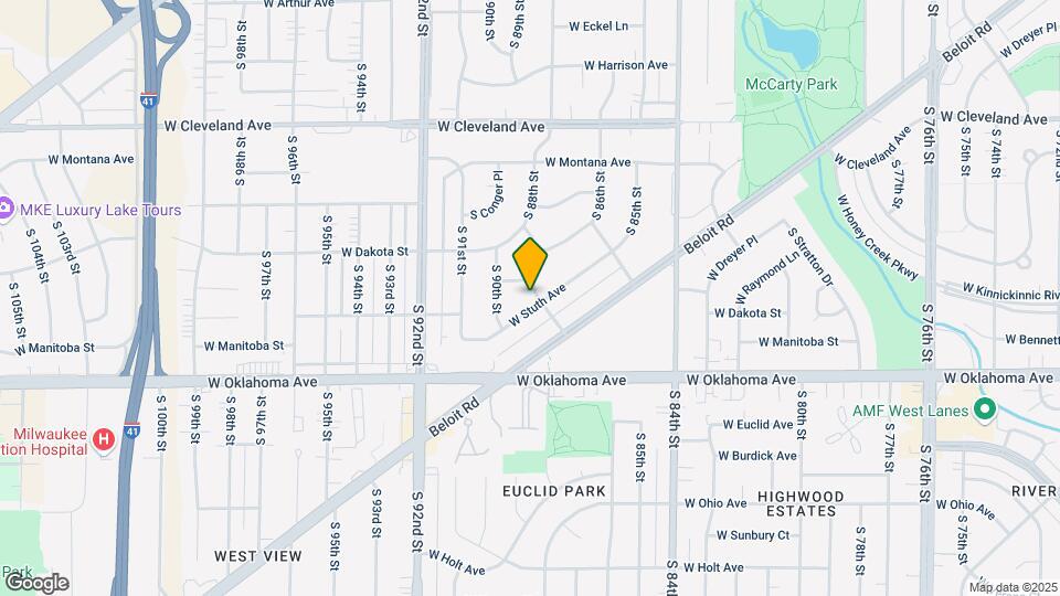8804 W Stuth Ave Mapa y Detalles de la Ubicación