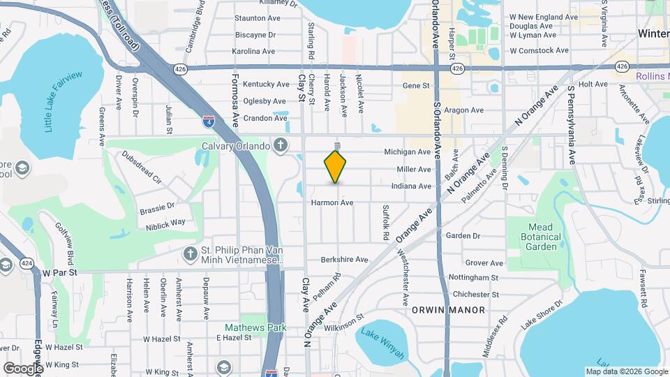 1600 Indiana Ave Mapa y Detalles de la Ubicación