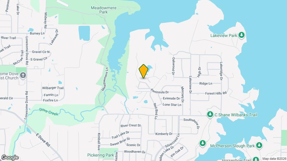 2840 Peninsula Dr Map and Location Details