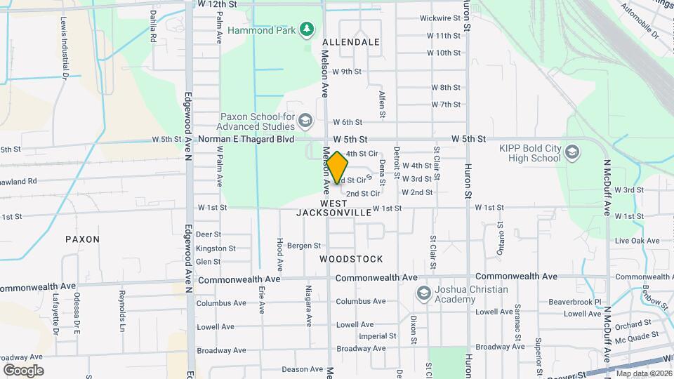 3146 2nd St Cir Map and Location Details