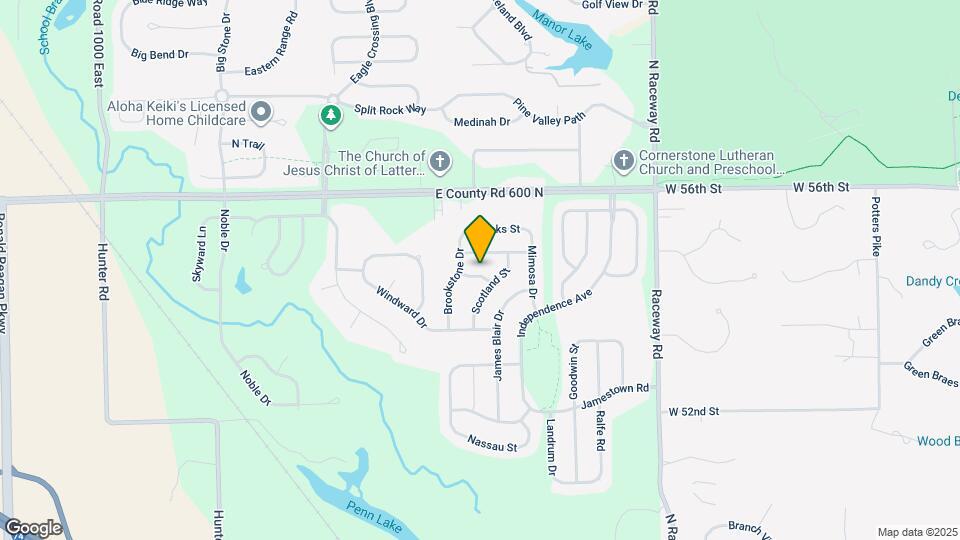 10602 Scotwood St Map and Location Details