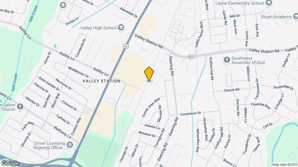 10500 Greentree Ln Mapa y Detalles de la Ubicación