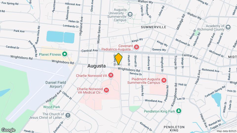 2407 Wrightsboro Rd Map and Location Details