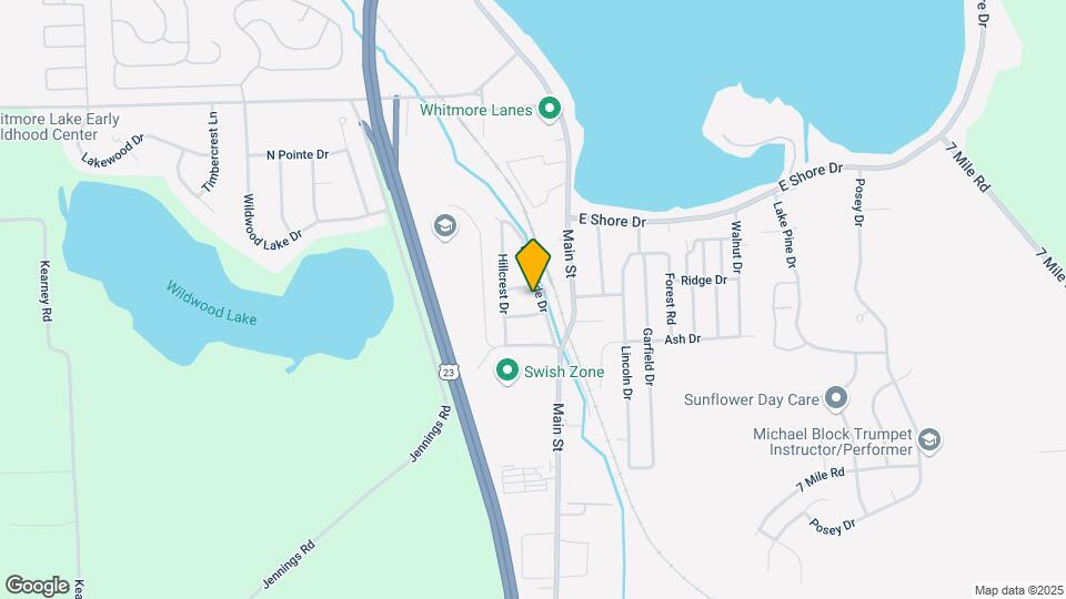9121 Brookside Dr Mapa y Detalles de la Ubicación
