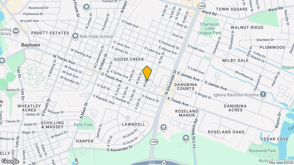 600 E Defee Ave Map and Location Details