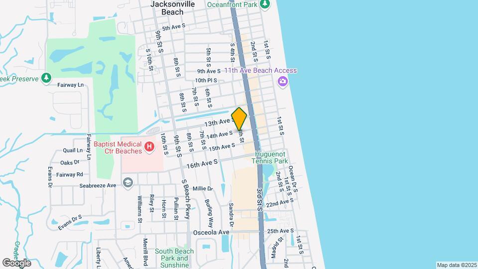 1402 S 4th St Map and Location Details