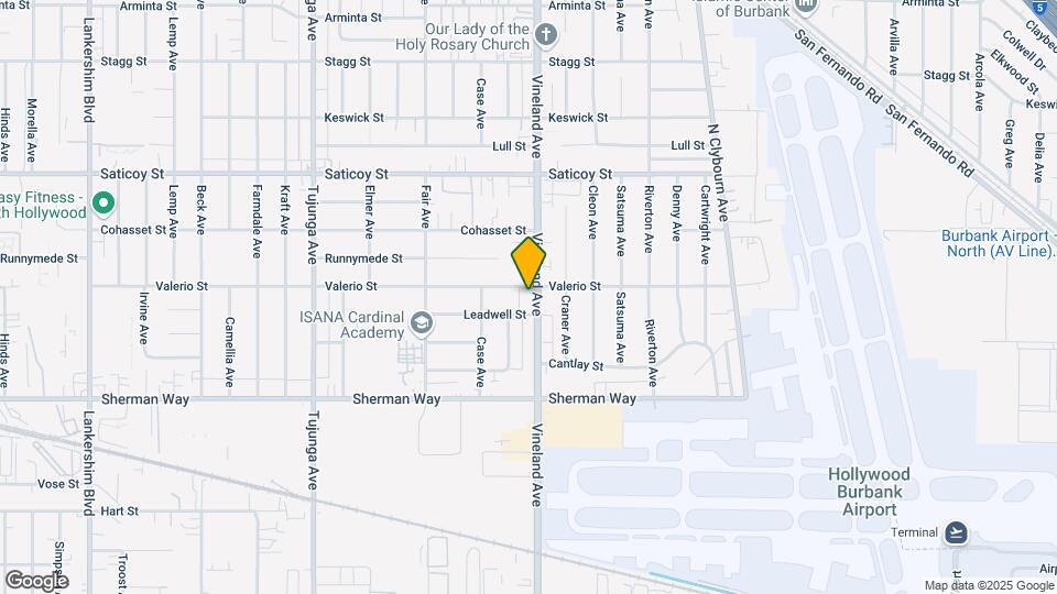 Vineland Apartments Mapa y Detalles de la Ubicación