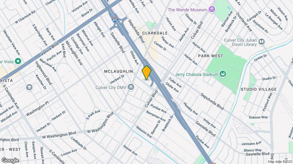 4250 Sawtelle Blvd Mapa y Detalles de la Ubicación