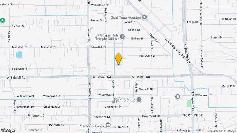 5627 Knox St Map and Location Details