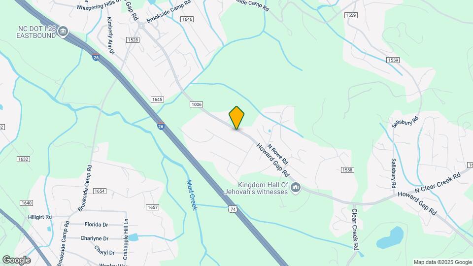 2158-2204 Howard Gap Rd Mapa y Detalles de la Ubicación
