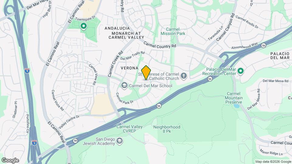 4019 Santa Nella Pl Map and Location Details