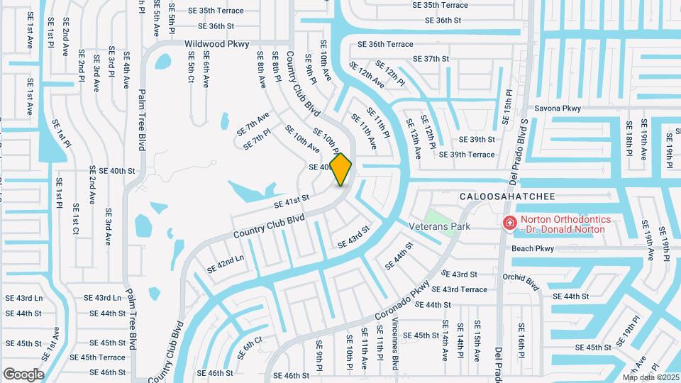 4020 Country Club Blvd Map and Location Details