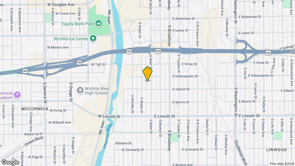 925 S Main St Map and Location Details