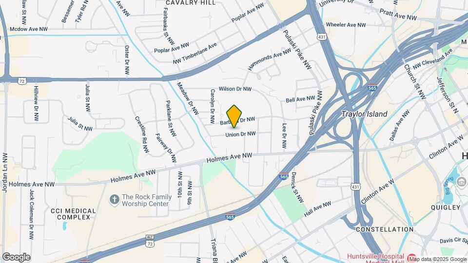 2806 Union Dr NW Map and Location Details
