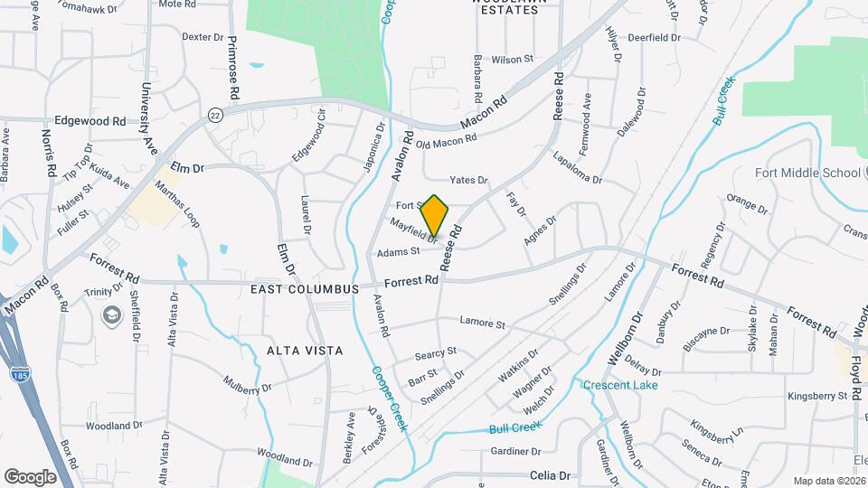 4273 Adams St Map and Location Details