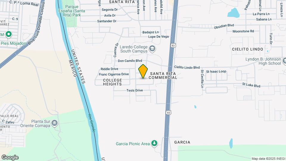 1615 Dra Eve Perez Lane Map and Location Details
