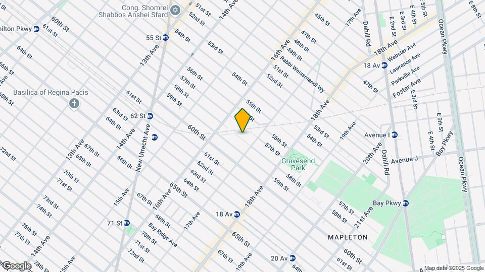 1661 58th St Map and Location Details