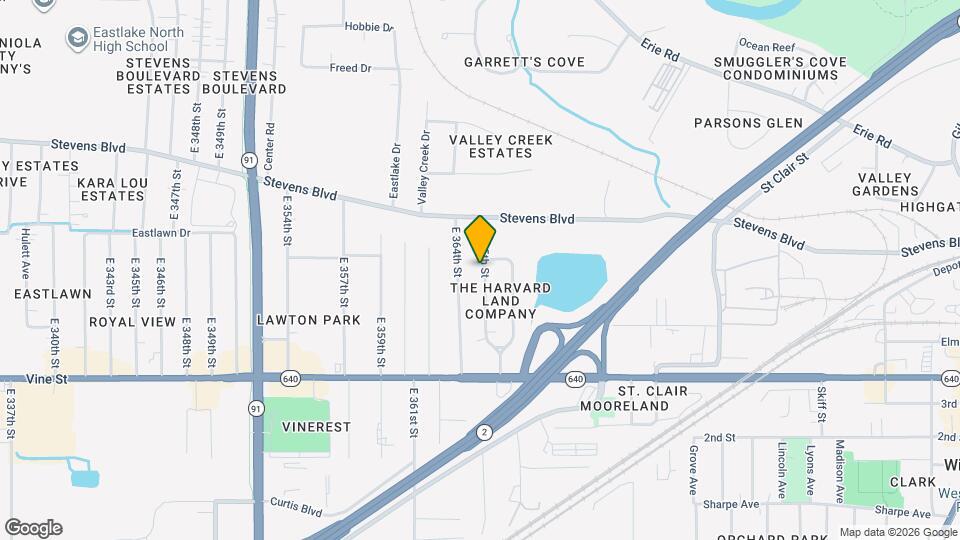 3810 E 365th St Map and Location Details