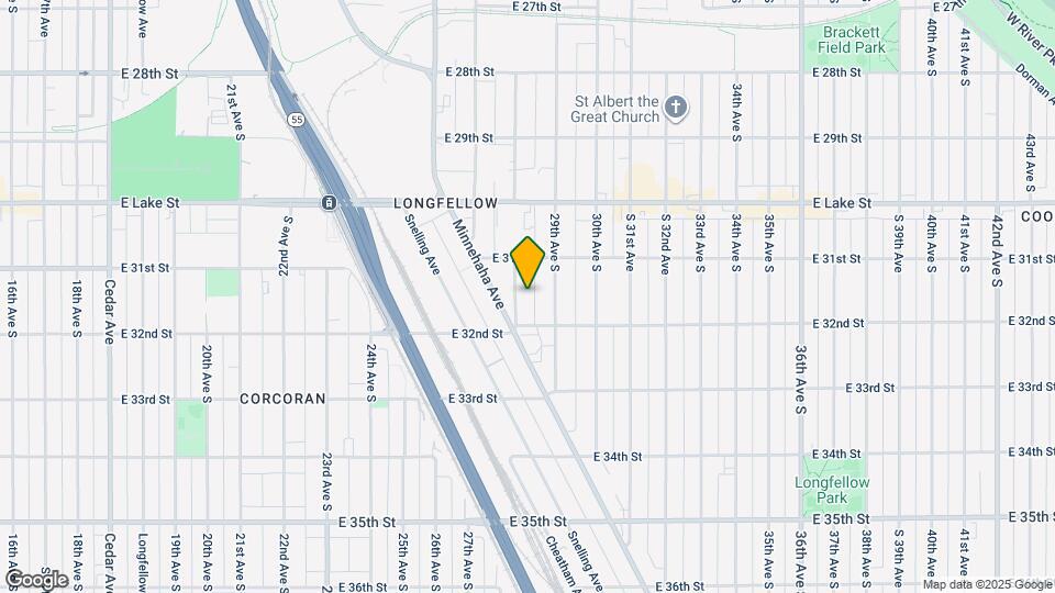 3131 28th Ave S Map and Location Details