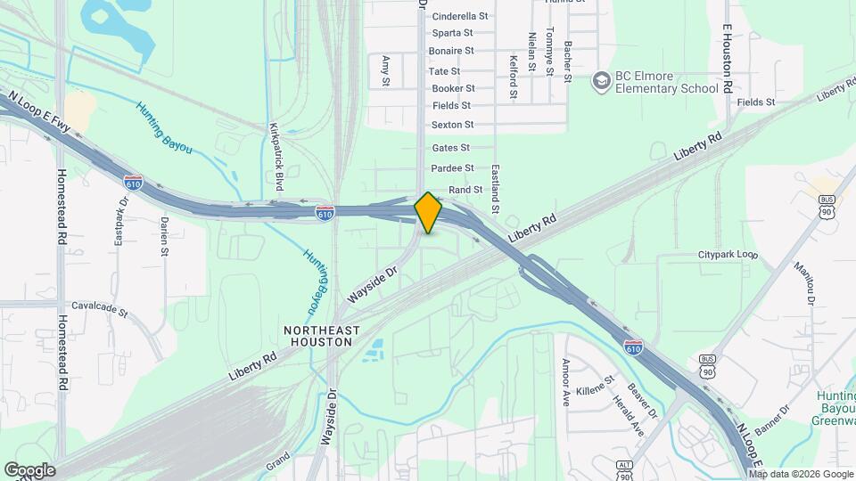4706 N Wayside Dr Map and Location Details
