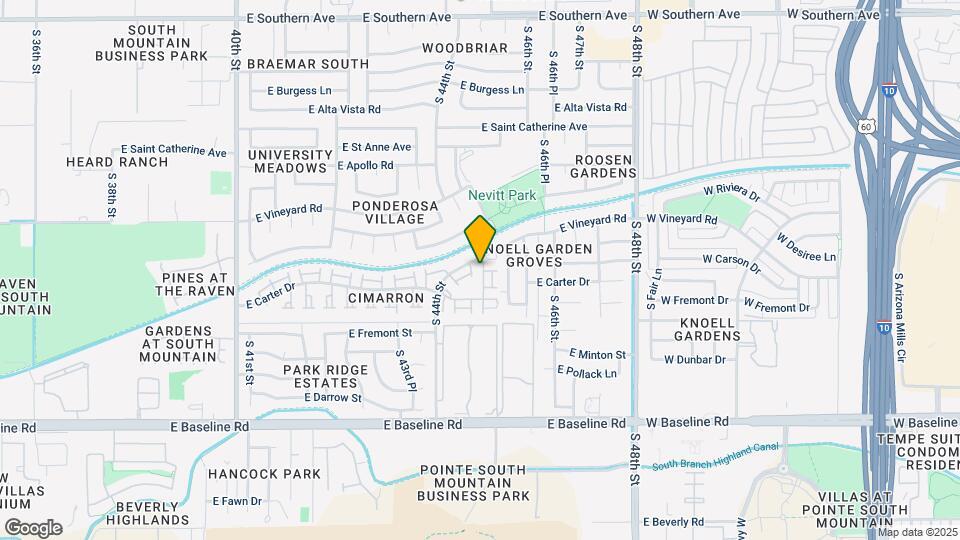 6840 S 44th Ct Mapa y Detalles de la Ubicación