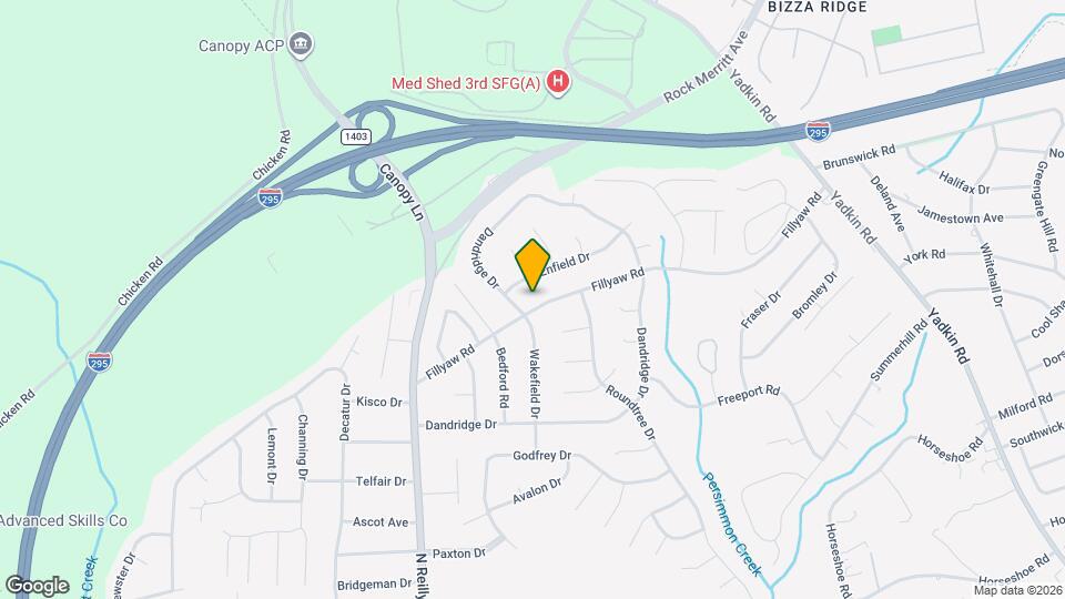 7144 Fillyaw Rd Map and Location Details