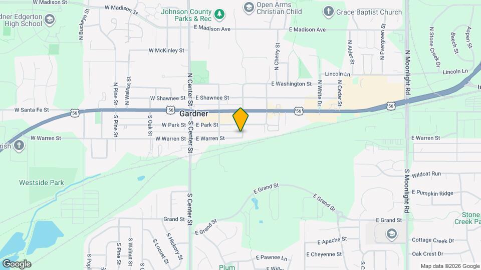 140 S Sycamore St, Unit A Map and Location Details