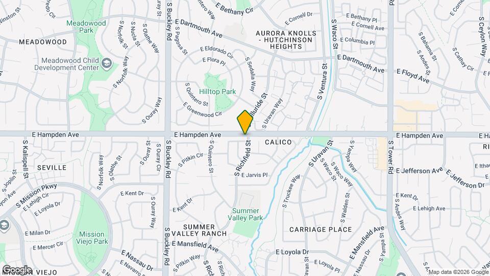 3501 S Richfield Cir Mapa y Detalles de la Ubicación