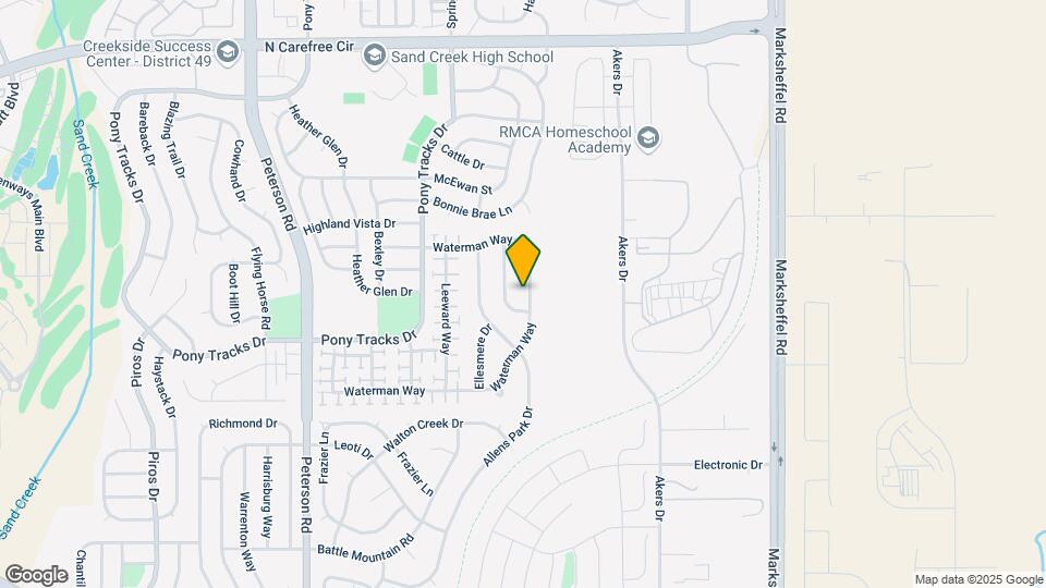 7356 Waterman Way Map and Location Details