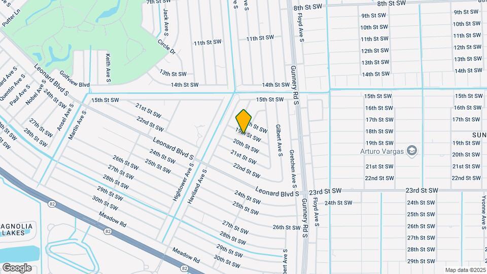 4527 19th St SW Map and Location Details